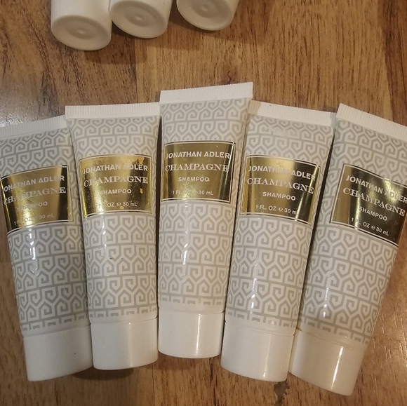 Jonathan Adler Champagne 1oz Travel Toiletries Lot Of 16 - Picture 2 of 6